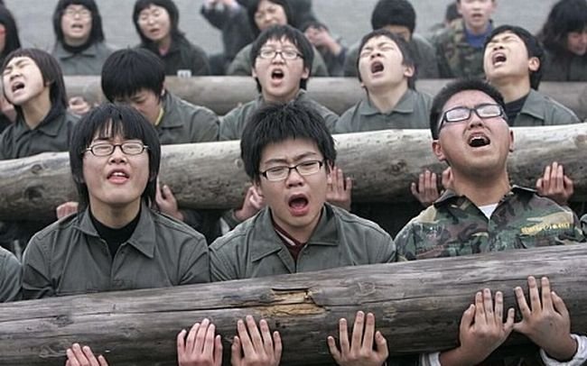 Пионерски лагер в Северна Корея