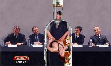 Реклами на водка Smirnoff